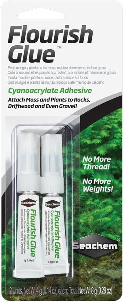 Seachem Flourish Glue 2x 4 Gram– Secondelijm