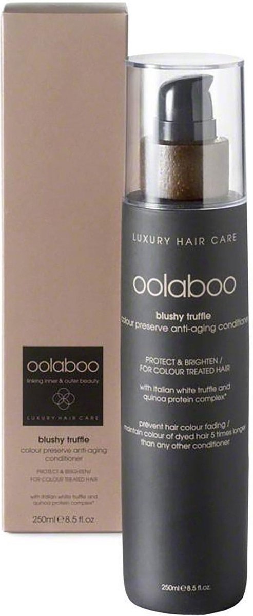Oolaboo Blushy Truffle Color Preserve Anti-Aging Hair Bath  250ml