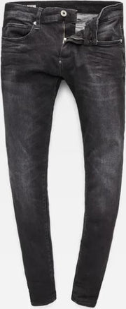 G-star Jeans Revend Skinny Medium Aged Faded Antraciet Grijs(51010-A634-A592)