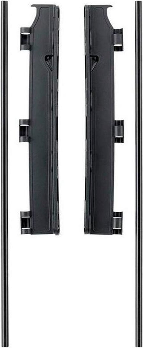 Babydan Flex Wall Fittings - Zwart