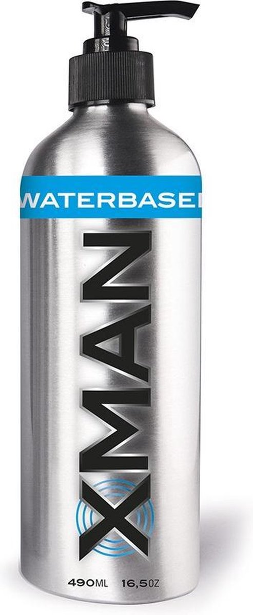 X-man Glijmiddel op Waterbasis - 490 ml