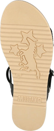 Mustang sandalen met riem Zwart-40