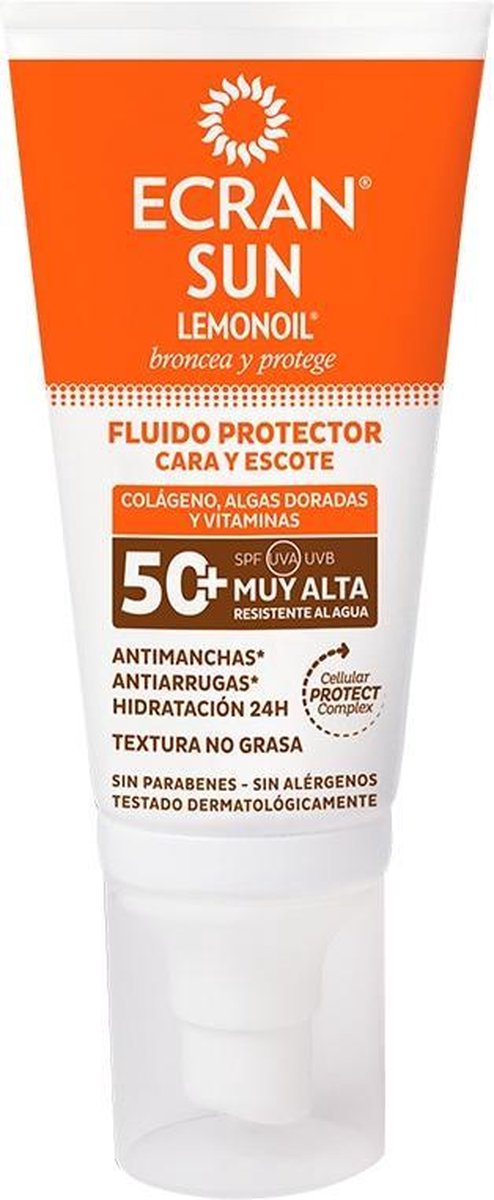 Gezichtszonnecrème Sun Lemonoil Ecran SPF 50