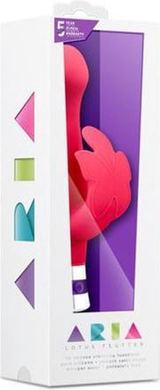 Aria Lotus Flutter Cerise Butterfly Vibrator - Roze