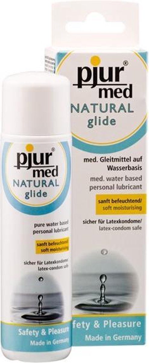 Pjur Med Natural Glide - Waterbasis Glijmiddel - 100 ml