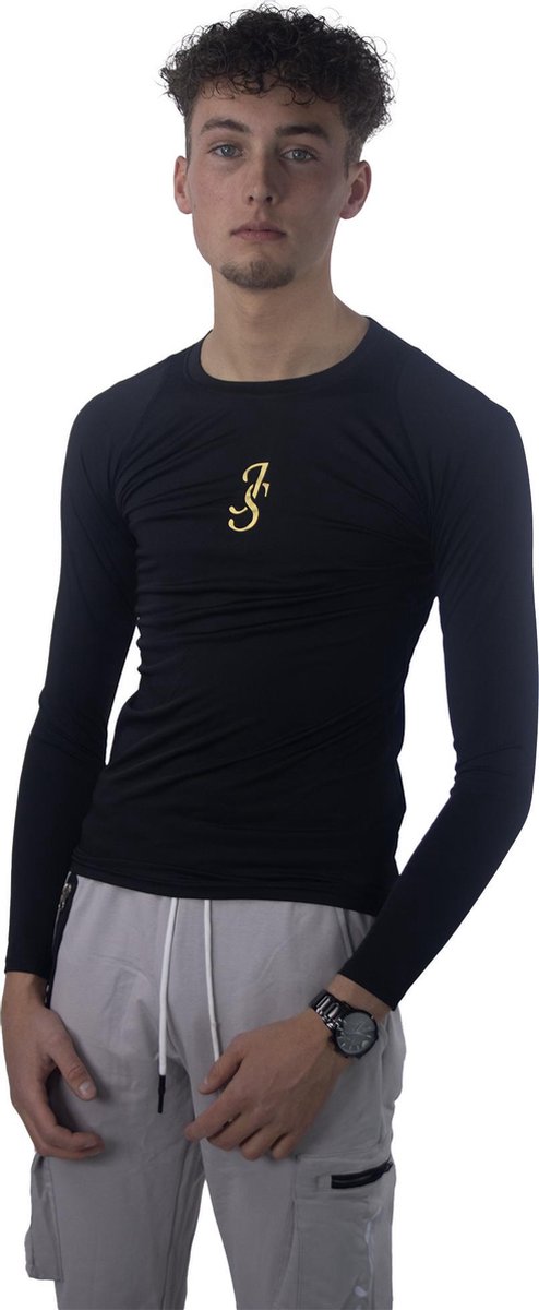 Sportshirt voor Heren – thermo shirt – Lange mouwen thermo shirt - Fitness shirt - training shirts - Short shirt – Korte sport shirt - sportswear - Heren sportkleding - JS