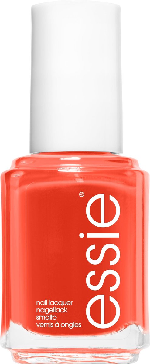 Essie Resort Collection classic - 318 resort fling - oranje - glanzende nagellak - 13
