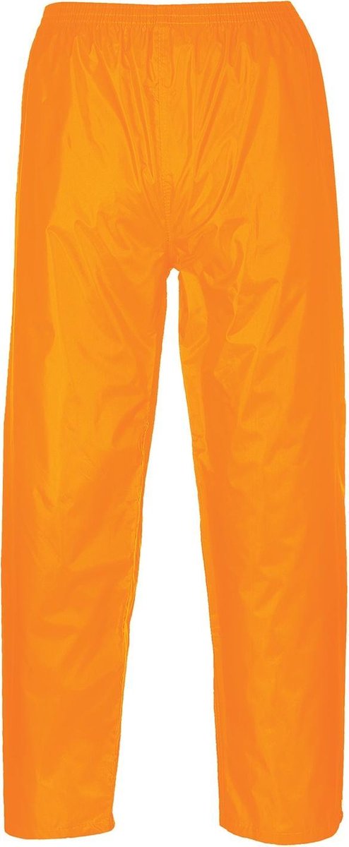 Regenbroek Oranje Maat XL