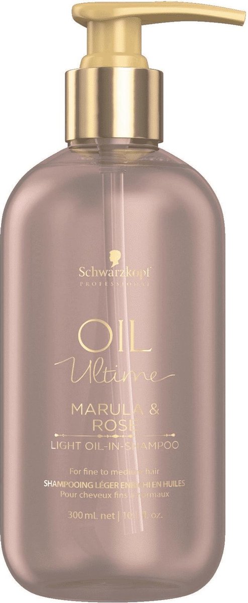 Schwarzkopf Professional oil Ultime Marula & Rose Light oil-in-shampoo