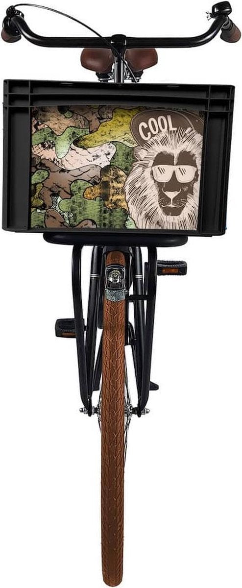 Fietskrat Bicibo Cool lion - groot