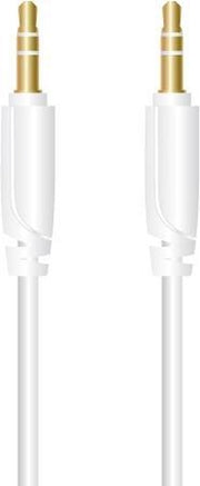 Sinox SXI3301 audio kabel 1 m 3.5mm Wit