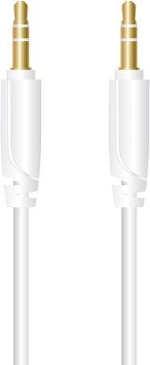Sinox SXI3301 audio kabel 1 m 3.5mm Wit