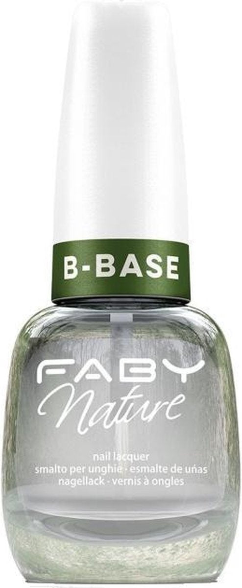 Faby Basecoat Bio-base Nature Dames 15 Ml Transparant