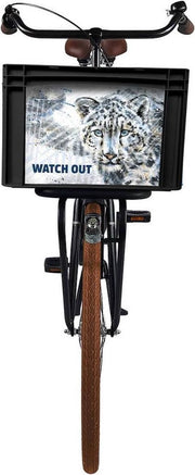 Fietskrat Bicibo Watch out - groot