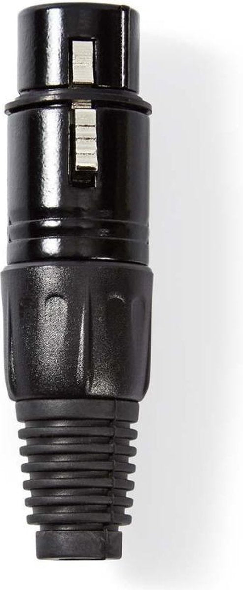XLR-Connector | XLR 3-pins female | Zwart