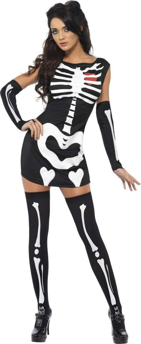 Dressing Up & Costumes | Costumes - Fever Sexy Skeleton Costume