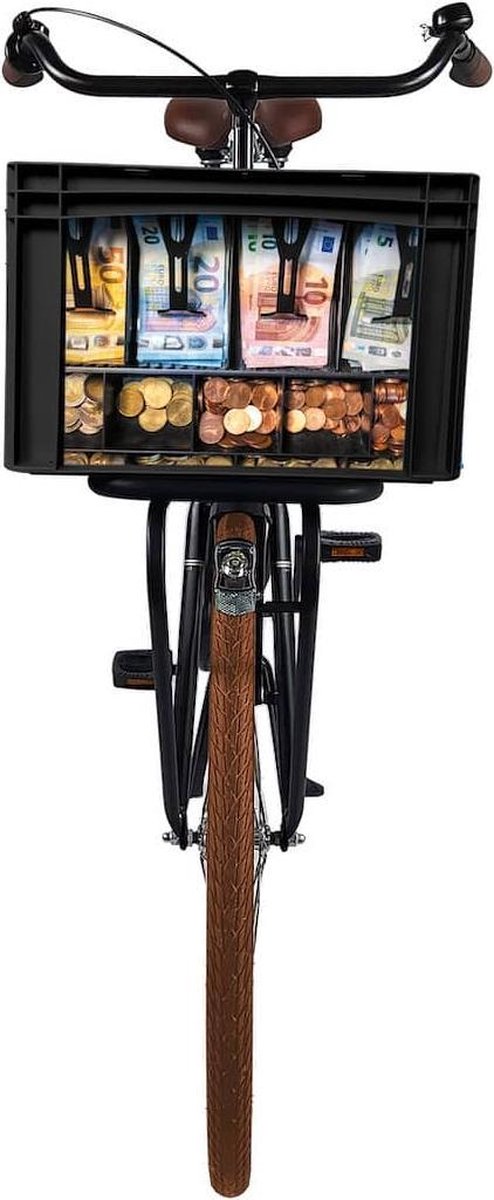 Fietskrat Bicibo Money - groot