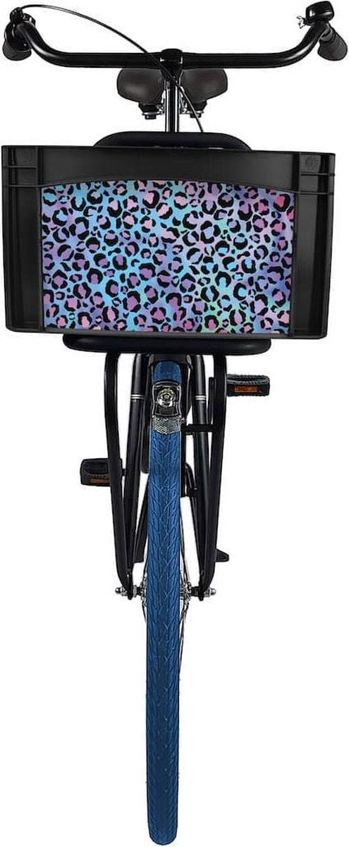 Fietskrat Bicibo Leopard purple