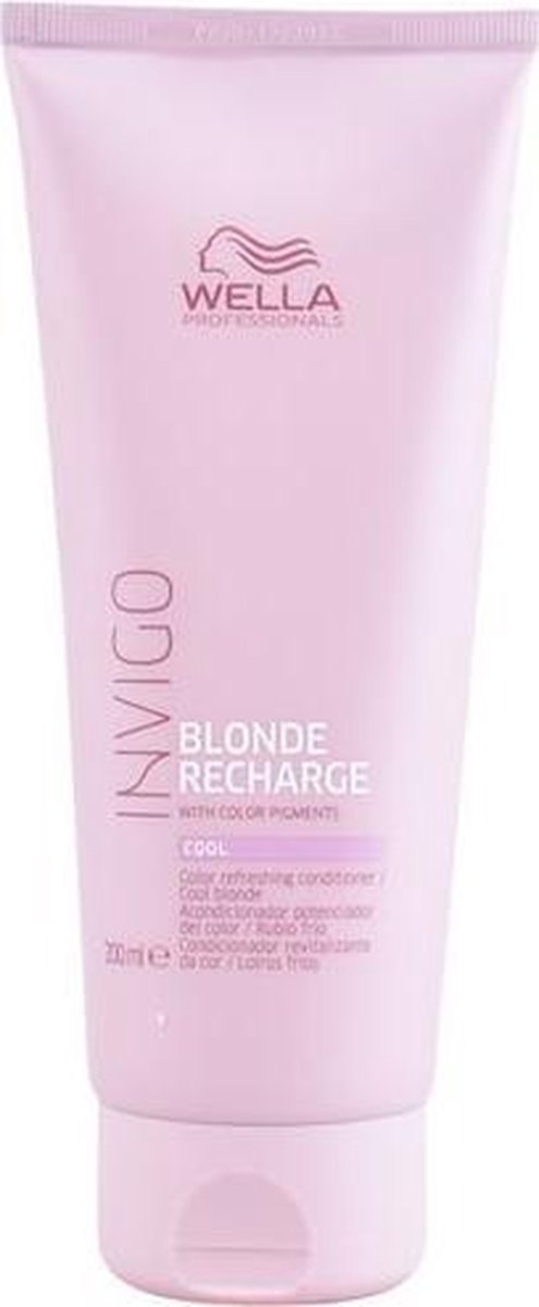 MULTI BUNDEL 3 stuks Wella Invigo Blonde Recharge Color Refreshing Conditioner 200ml