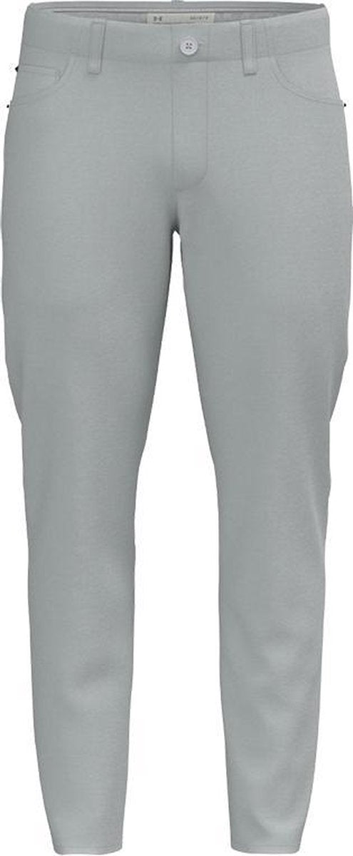 UA 5 Pocket Pant-Halo Grijs/Wit Mannen maat: 30/34    heren > golf kleding > broeken