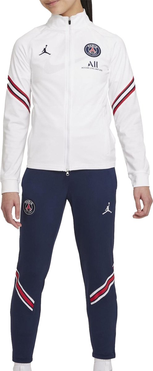 Nike Trainingspak - Maat XL  - Unisex - wit - donkerblauw - rood