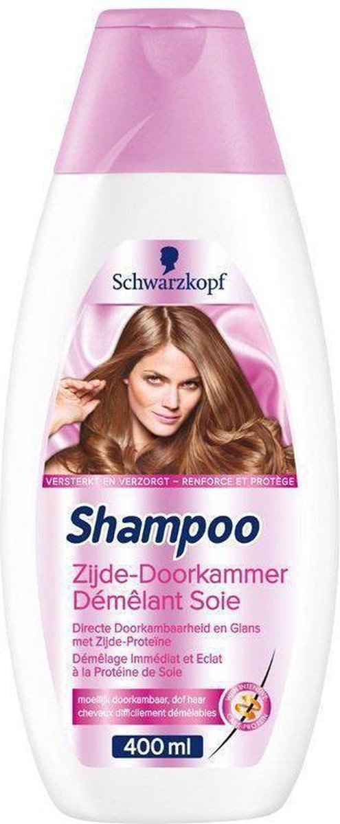 Schwarzkopf Zijde-Doorkammer - 400 ml - Shampoo