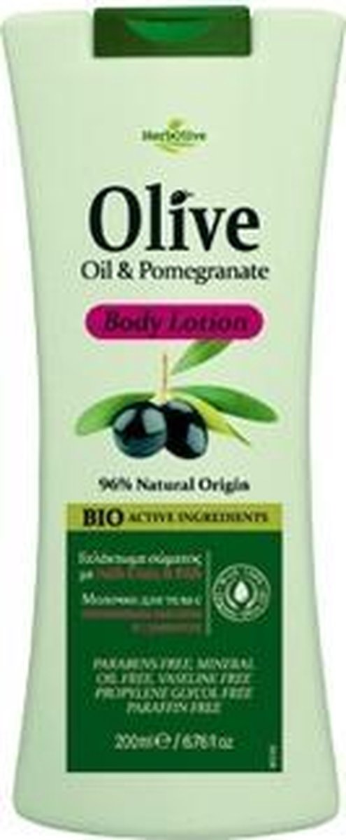 HerbOlive Body Lotion *Olijfolie & Granaatappel* 200ml