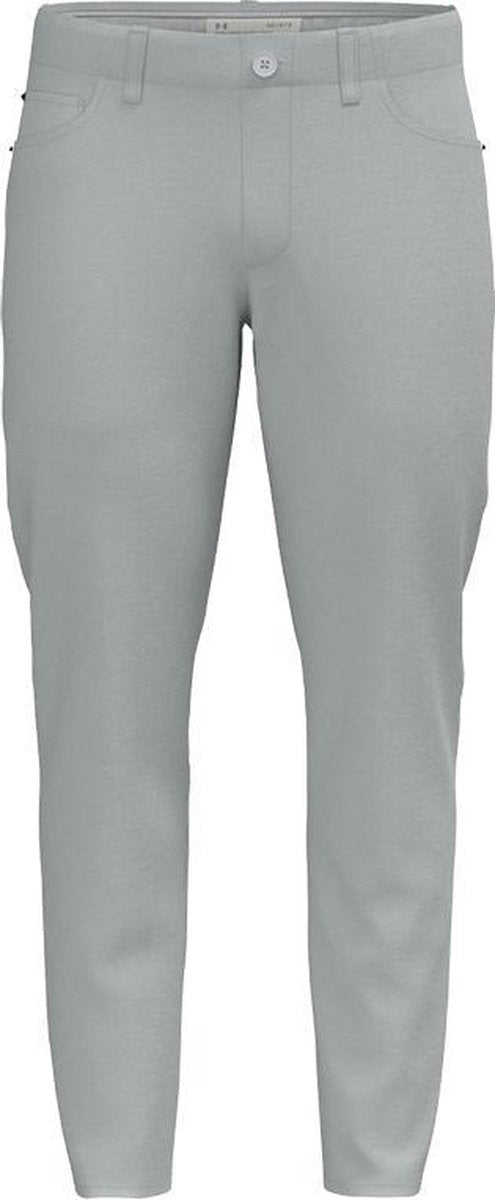 UA 5 Pocket Pant-Halo Grijs/Wit Mannen maat: W40 X L34    heren > golf kleding > broeken