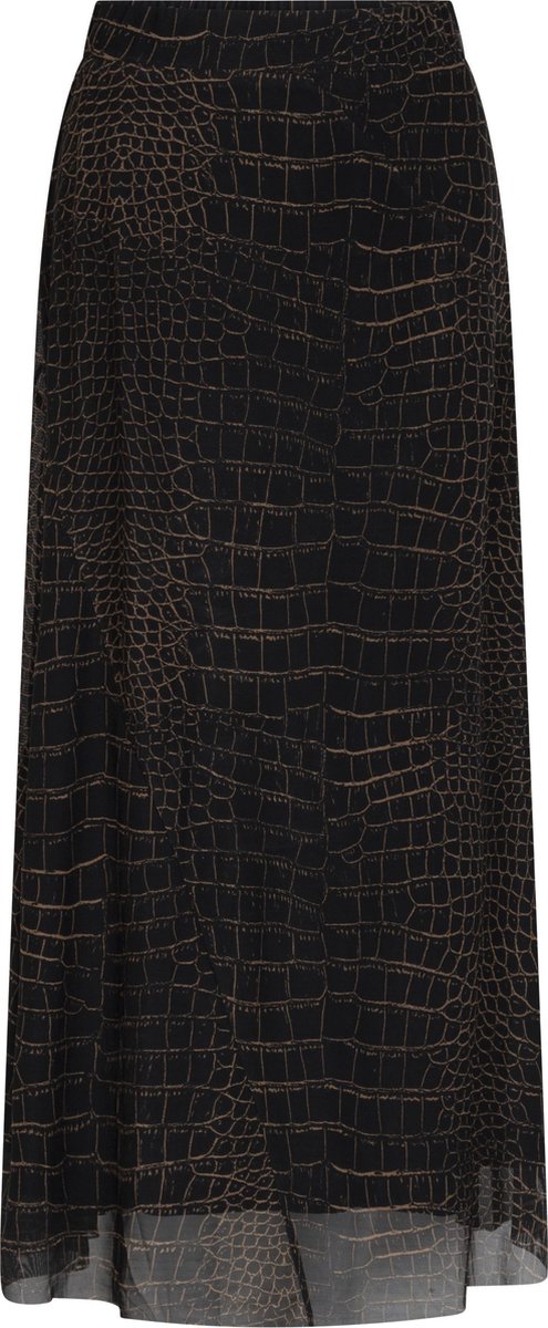 Tramontana | Croco Print Rok | Print Blacks | Maat L | Dames Rokken
