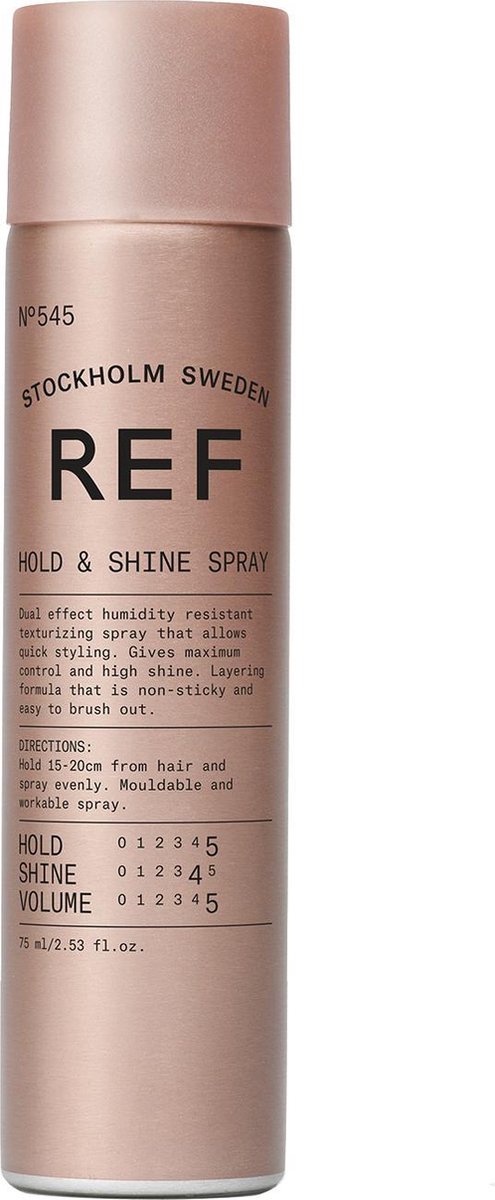 REF Hold and Shine 545 haarspray Vrouwen 75 ml