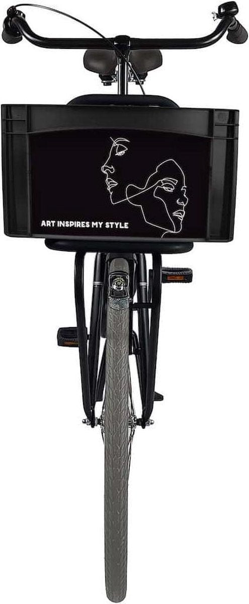 Fietskrat Bicibo Face art