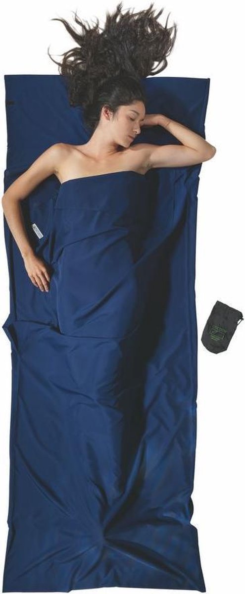 Cocoon TravelSheet - Lakenzak - Microfiber - Twilight Blue