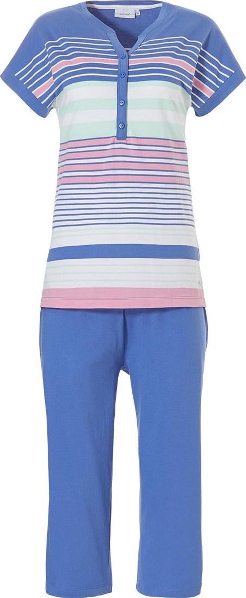 Pastunette zomer pyjama met capri broek