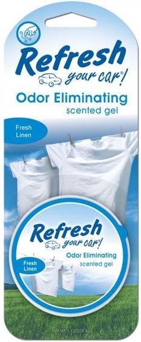 Refresh Your Car Gel Can Fresh Linen