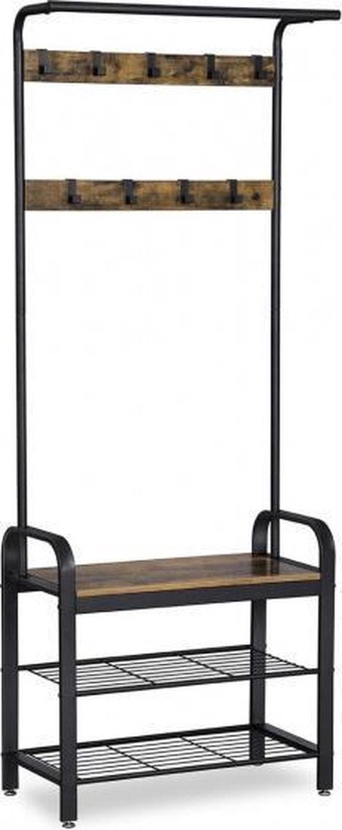 O'daddy Garderroberek 183 X 72 X 34 Cm Staal/Hout