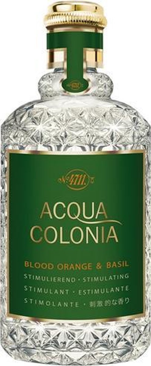 MULTIBUNDEL 4 stuks 4711 Acqua Colonia Blood Orange And Basil Eau De Cologne Spray 50ml
