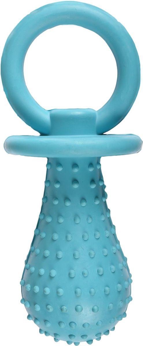 Flamingo Rubber Classic Fopspeen - Hondenspeelgoed -  - Blauw