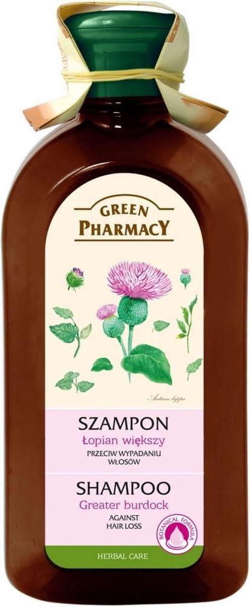 Greater Burdock Shampoo Haaruitval shampoo 350 ml - iHealthy.nl