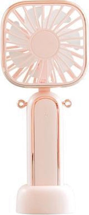 WT-TX6 Mini Handheld Ventilator Sonic Muggenmelk Kinderen Outdoor Draagbare Hangende Nekventilator (Roze)