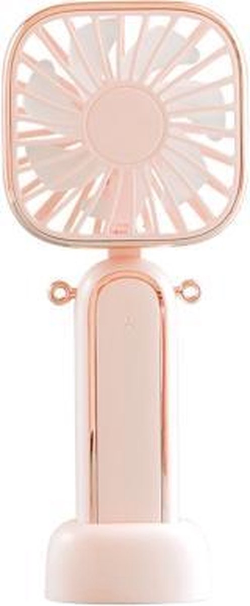 WT-TX6 Mini Handheld Ventilator Sonic Muggenmelk Kinderen Outdoor Draagbare Hangende Nekventilator (Roze)