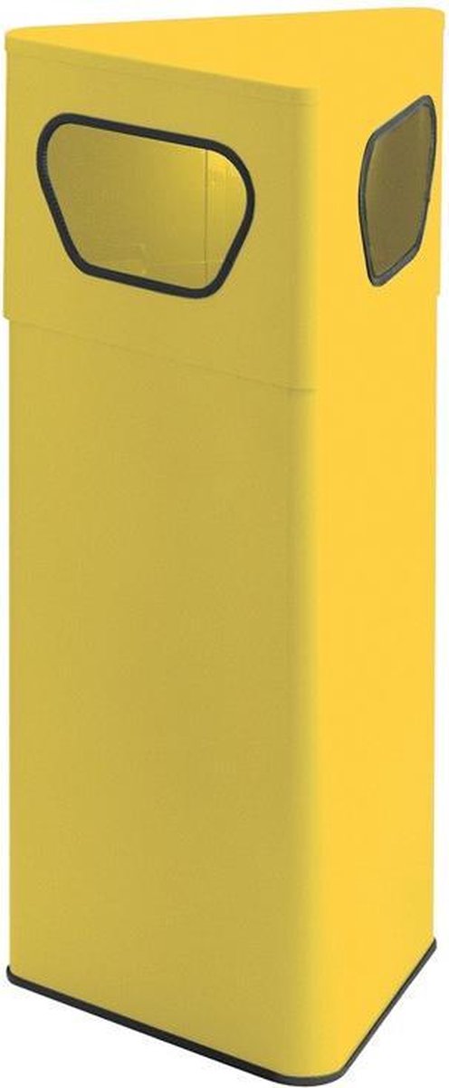 Driehoekige papierbak 50 ltr