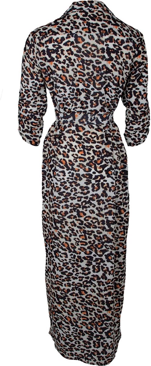 SRNDPTY Maxi Dress Celeste Panther Orange