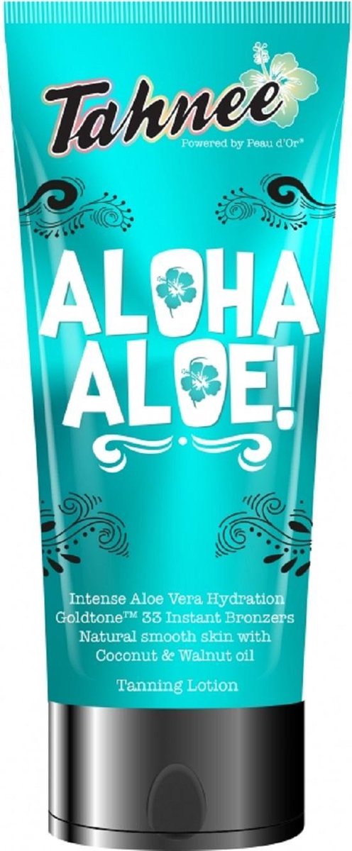 Zonnebankcreme - Tahnee - Aloha Aloe - Hydration Goldtone - 33 Instant Bronzers