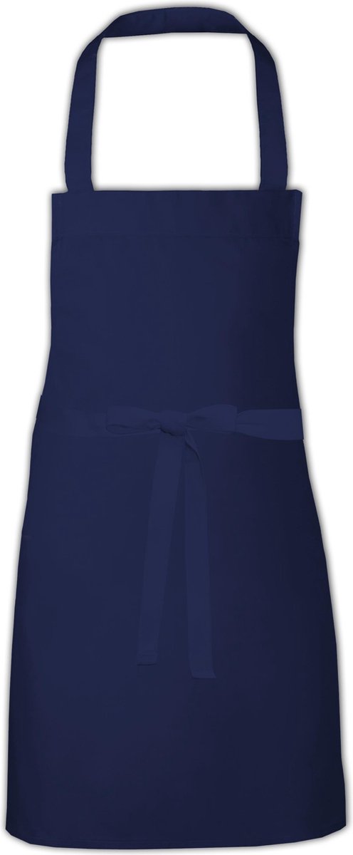 Link Kitchen Wear Barbecueschort Kids in de kleur Navy