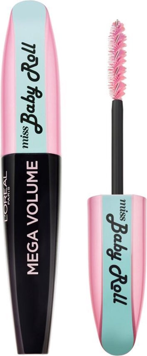 L’Oréal Paris Mega Volume Miss Baby Roll Mascara - Zwart