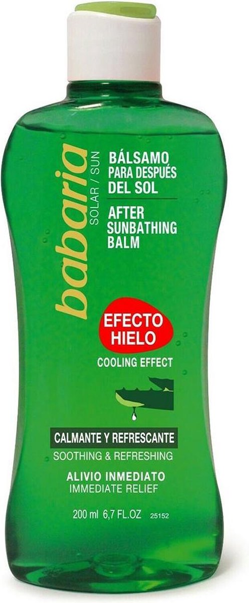 Babaria Solar Aloe Vera After Sun Gel Efecto Hielo 200 Ml