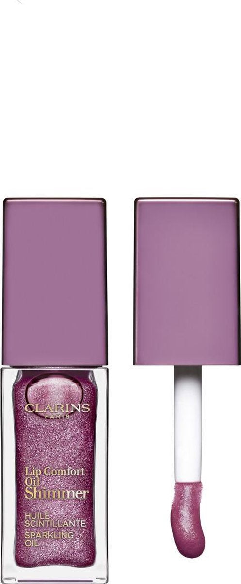 Clarins Lip Make-up Comfort Oil Shimmer Lipstick 01 Sequin Flares 7ml