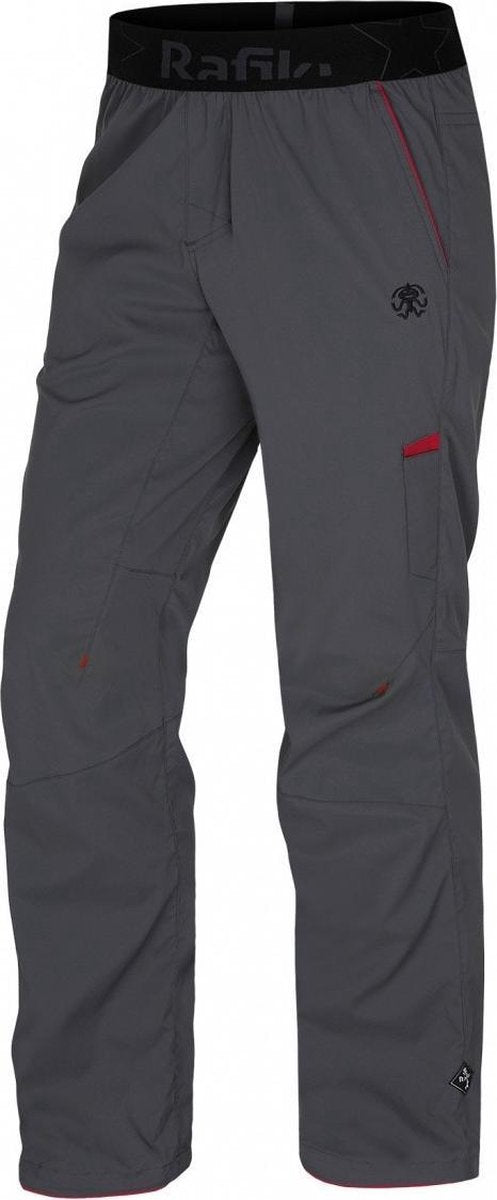 Rafiki Klimbroek Drive Heren Polyamide Grijs Maat S