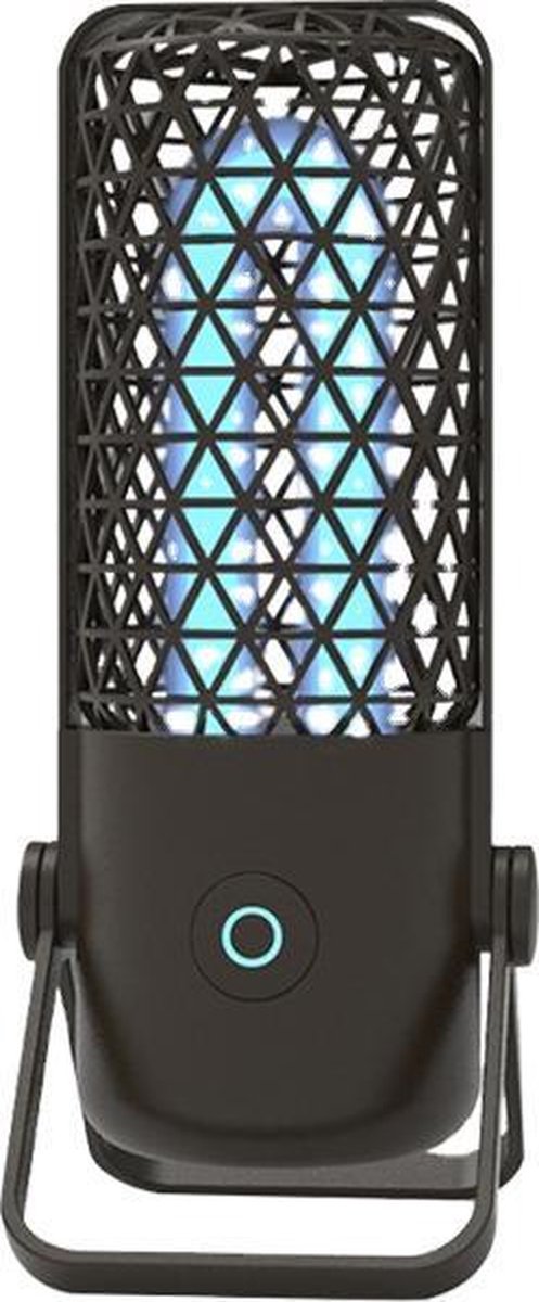 UVC Desinfectie Lamp Pocket 360º - UV licht sterilisator +  Ozon generator > auto luchtreiniger - geurverwijderaar - hygiënische ontsmetting - huisdieren geur - toilet - kleine ruimtes - USB oplaadbaar