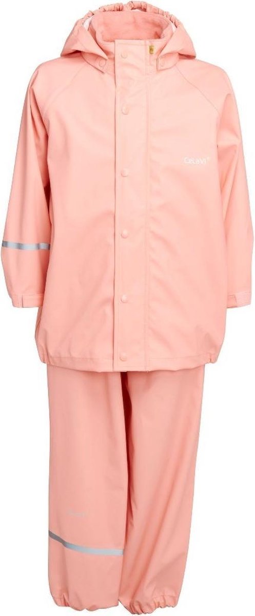 CeLavi Regenpak kinderen - Perzik oranje - maat 80 (80-86cm)